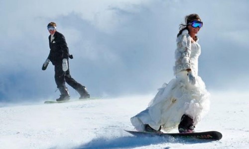  Идеи свадебных фотосессий зимой