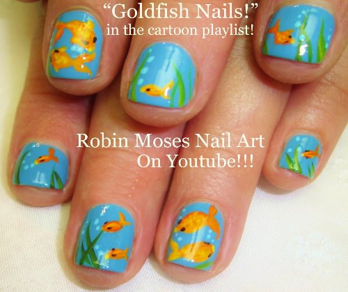 goldfish nails идеи для ноготков