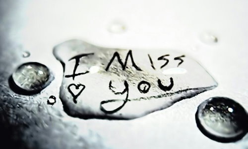  I miss you
